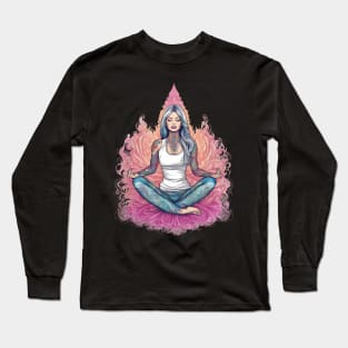 Hatha Yoga Long Sleeve T-Shirt